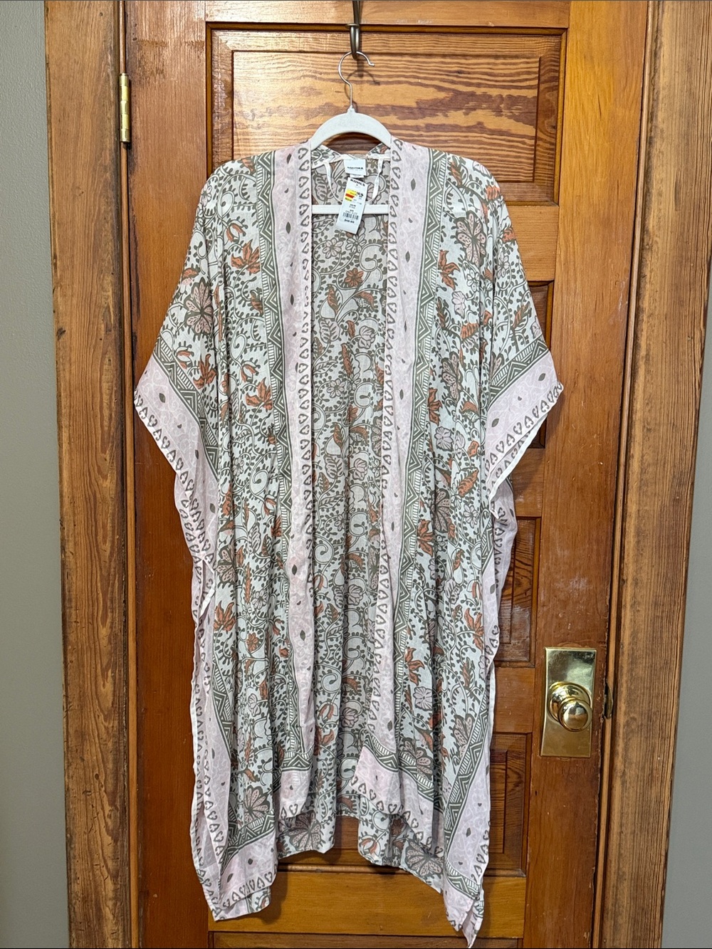 NWT Sonoma Duster Floral Light & Breezy One Size